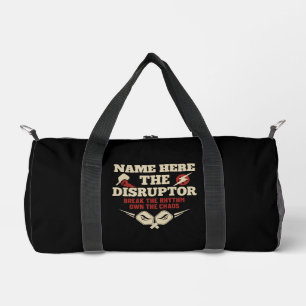Pickleball Personalised Name The Rally Wrecker Gym Duffle Bag