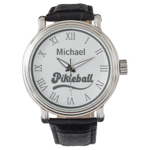 Pickleball Personalised Name Watch