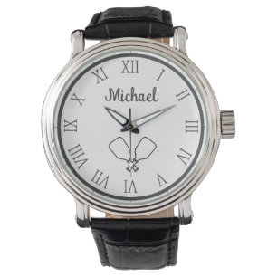 Pickleball Personalised Name Watch
