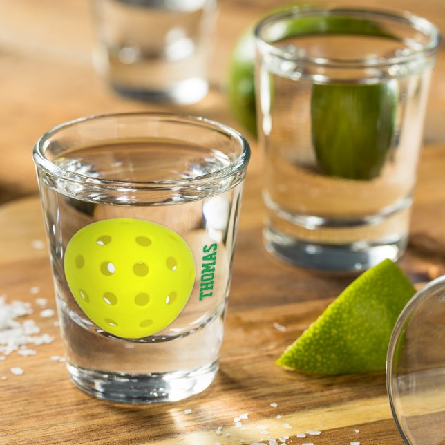 Pickleball Personalised Shot Glass (Creator Uploaded)