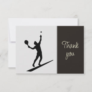 Pickleball Pickle Ball Volunteer Helper Thank You Card