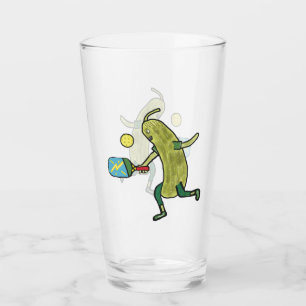 Pickleball Pickle Glass