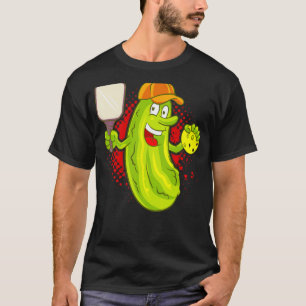 Pickleball Pickle Paddle Funny Humour Sports T-Shirt