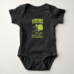 Pickleball Pickleball Paddles Baby Bodysuit
