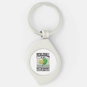 Pickleball - Pickleball Retirement Key Ring