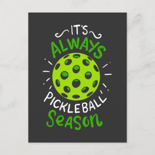 Pickleball - Pickleball Season Postcard