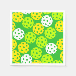 Pickleball Pickleballs   Party Paper Napkin