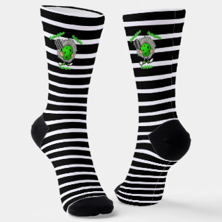 Pickleball Picklejuice Halloween Movie Inspired  Socks