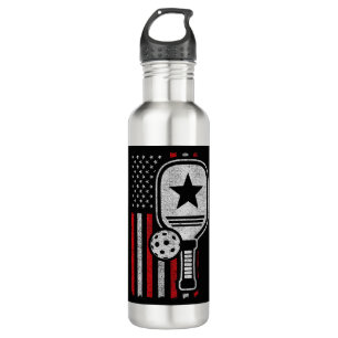 Pickleball Player - American Flag Pickleball - Pic 710 Ml Water Bottle