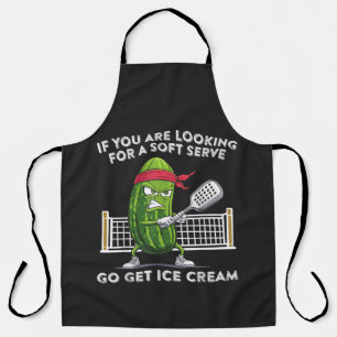 Pickleball Player Funny Apron