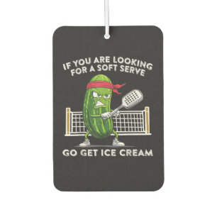 Pickleball Player Funny Car Air Freshener