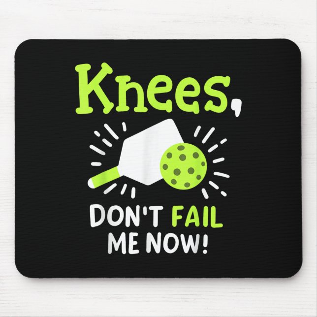 Pickleball Player Funny  Mouse Pad (Front)