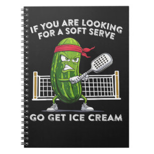 Pickleball Player Funny Notebook