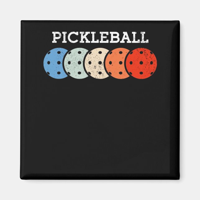Pickleball Player Sports Lover Magnet (Front)