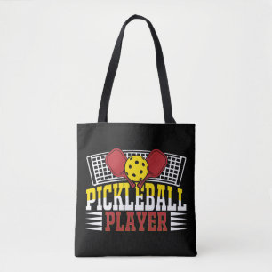 Pickleball Player Tote Bag