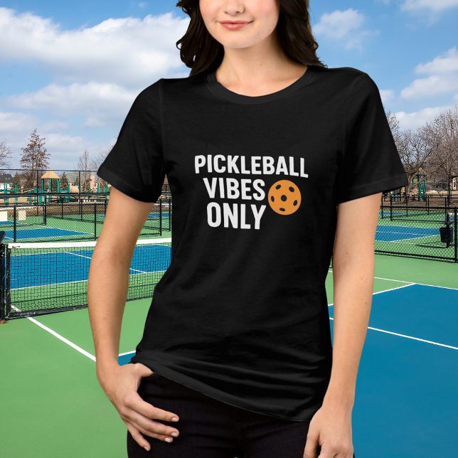 Pickleball player vibes quote name Tri-Blend shirt (Creator Uploaded)