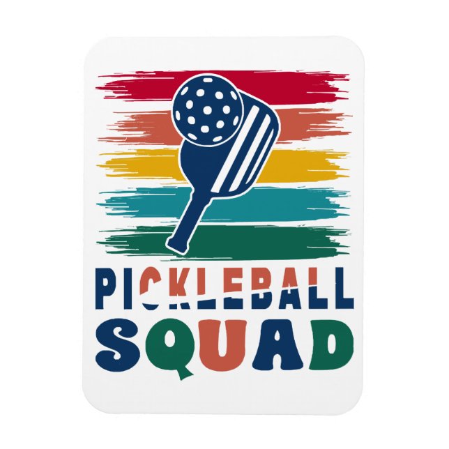 Pickleball Players Gift Idea Magnet (Vertical)