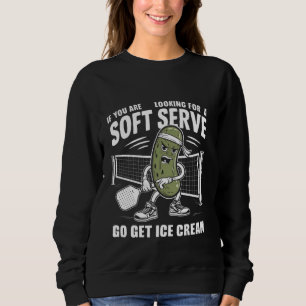 Pickleball Players Paddleball Coach Funny Pickle C Sweatshirt