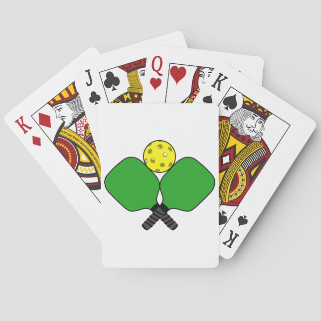 Pickleball Playing Cards (Back)