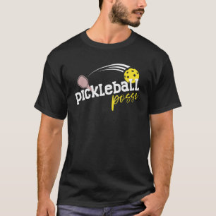 PICKLEBALL POSSE PICKLRBELL QUOTE BICKLEBELL T-Shirt