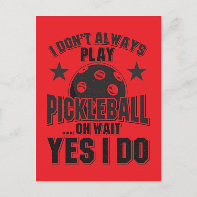 Pickleball Postcard (Front)