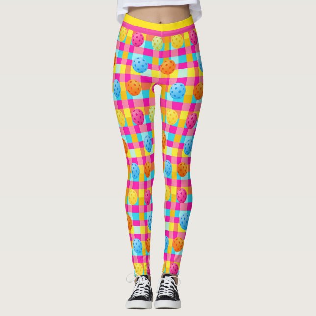 Pickleball Power  Leggings  (Front)