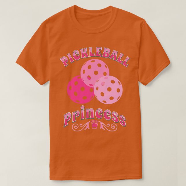 Pickleball Princess T-Shirt (Design Front)