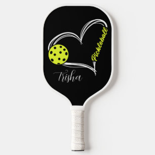 Pickleball Pulse — Love Every Rally Personalised Paddle