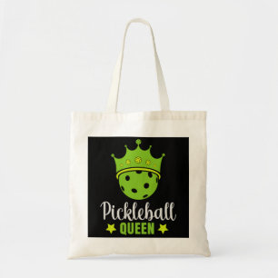Pickleball Queen Funny Pickle Ball Queen Tote Bag