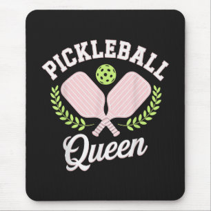 Pickleball Queen Funny Pickleball Player Mouse Pad