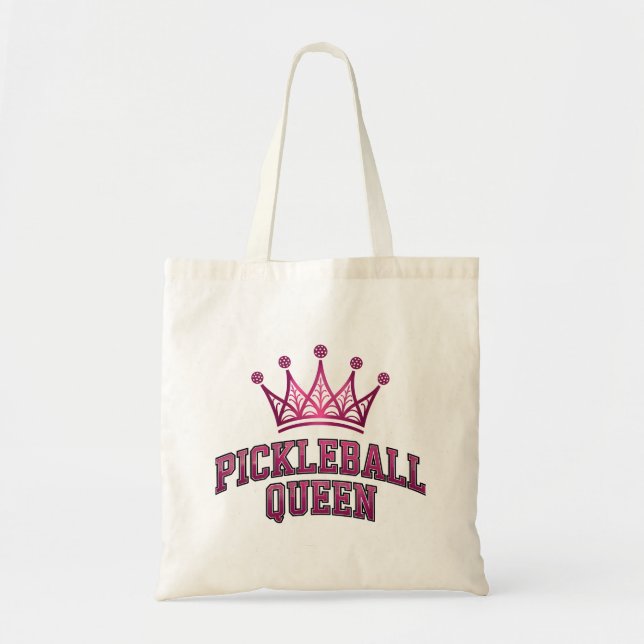 Pickleball Queen Tote Bag (Front)