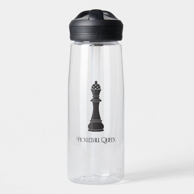 Pickleball Queen Water Bottle (Front)