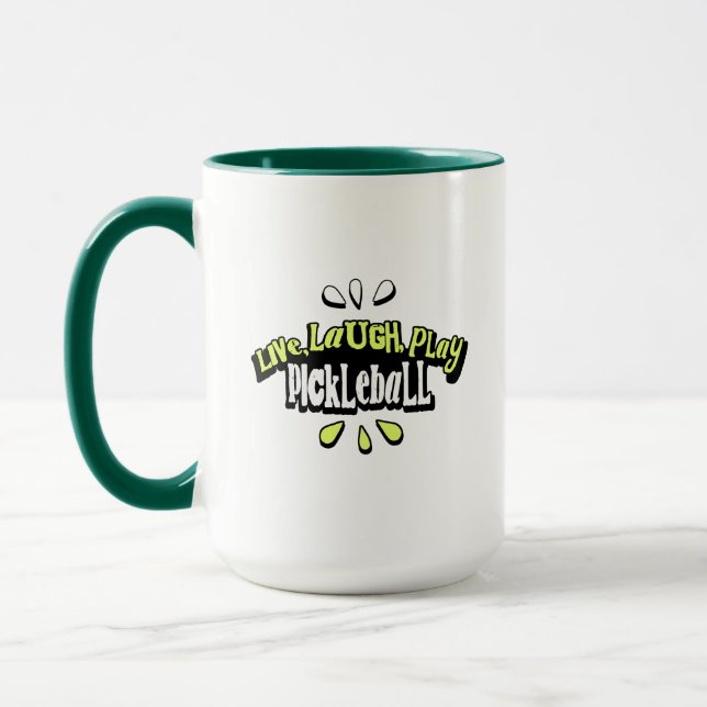 Pickleball Quote Mug (Left)