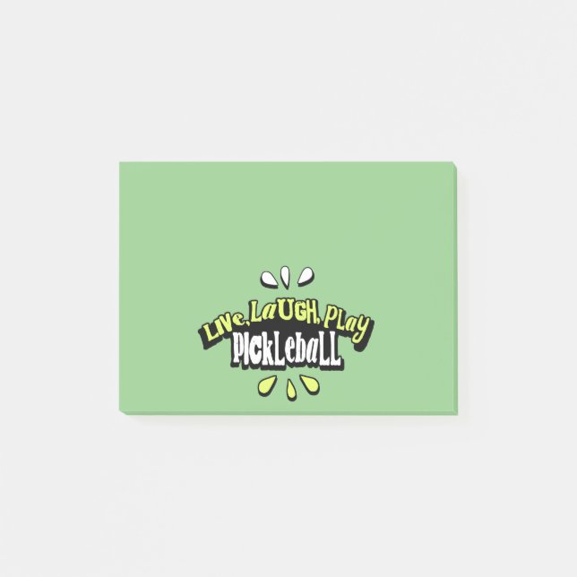 Pickleball Quote Post-it Notes (Front)