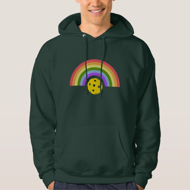 Pickleball Rainbow Hoodie (Front)