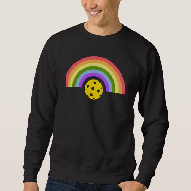 Pickleball Rainbow Sweatshirt (Front)