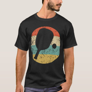 Pickleball Retro Pickleball Paddle T-Shirt