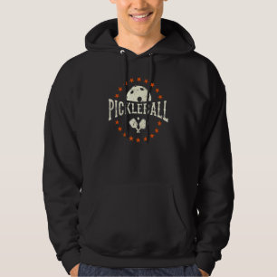 Pickleball Retro Vintage Hoodie