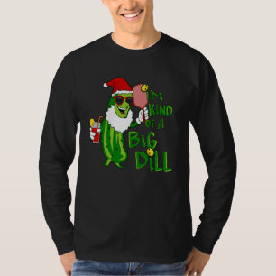 Pickleball Santa Big Dill T-Shirt