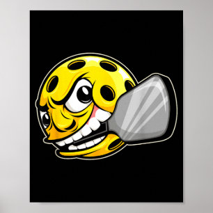 Pickleball shirts funny for men & women cool poster