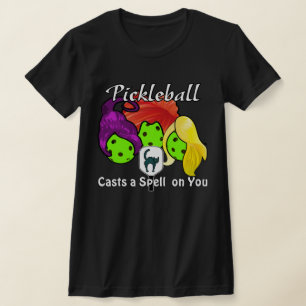 Pickleball Sister Witches Halloween T-Shirt