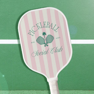 Pickleball Social Club Old Money Aesthetic Paddle