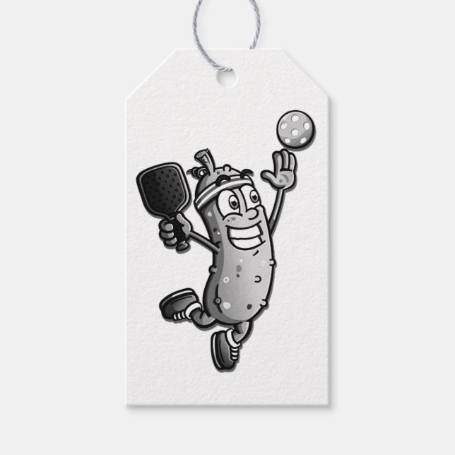 Pickleball Star Gift Tags (Front)