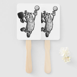 Pickleball Star Hand Fan