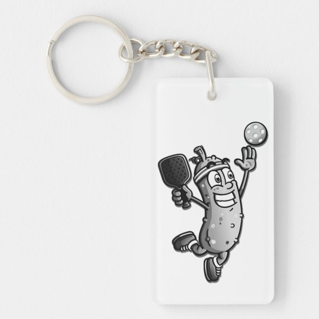 Pickleball Star Key Ring (Front)