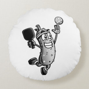 Pickleball Star Round Cushion