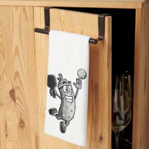 Pickleball Star Tea Towel