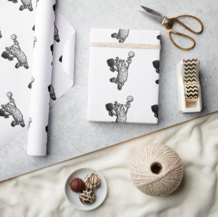 Pickleball Star Wrapping Paper