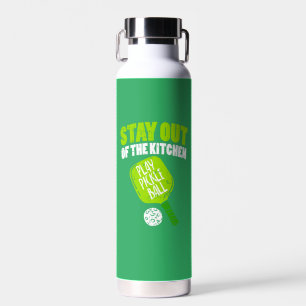 Pickleball - Stay Out Of The Kitchen Water Bottle