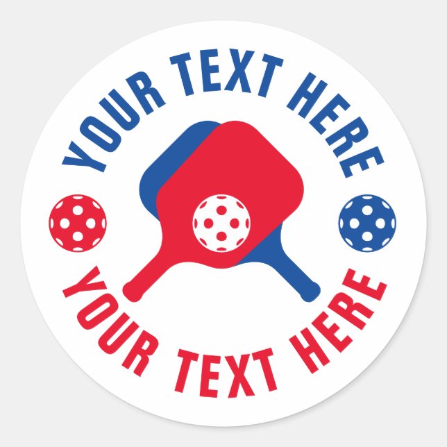 Pickleball stickers (Front)